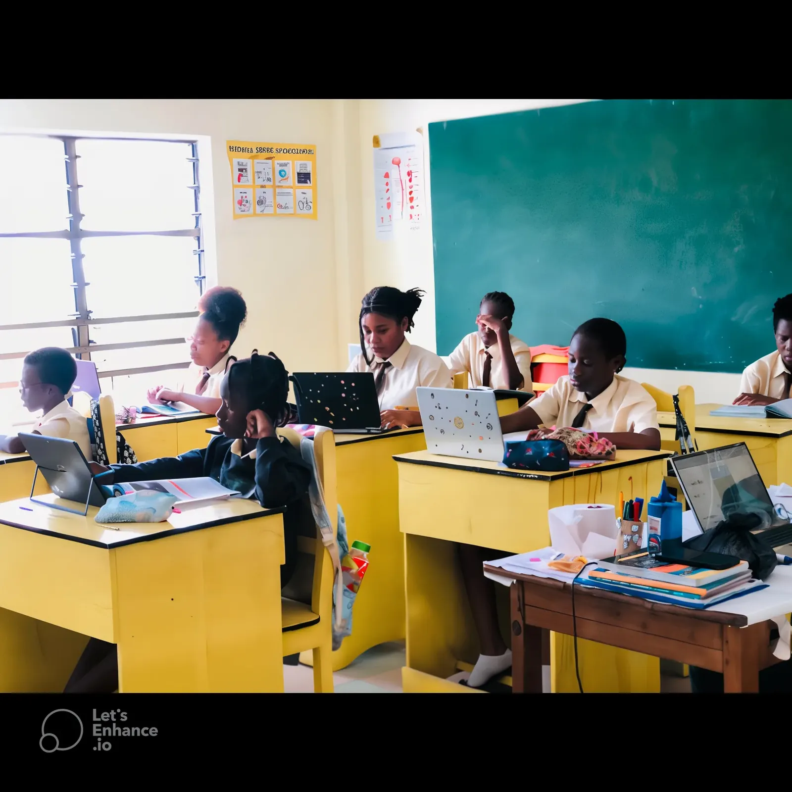 Secondary school class